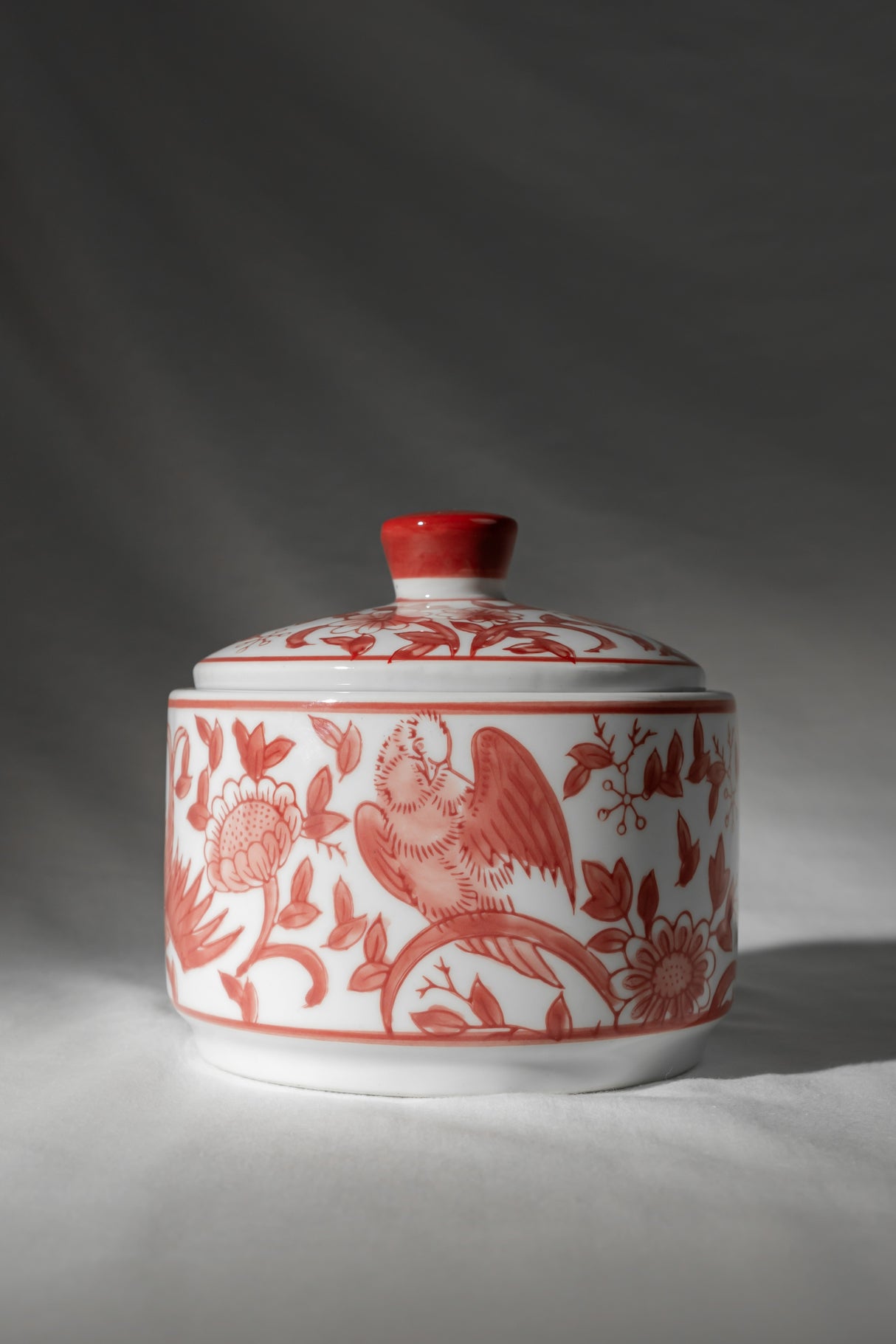 Terracotta Red Ceramic Jar with Lid – 12 cm
