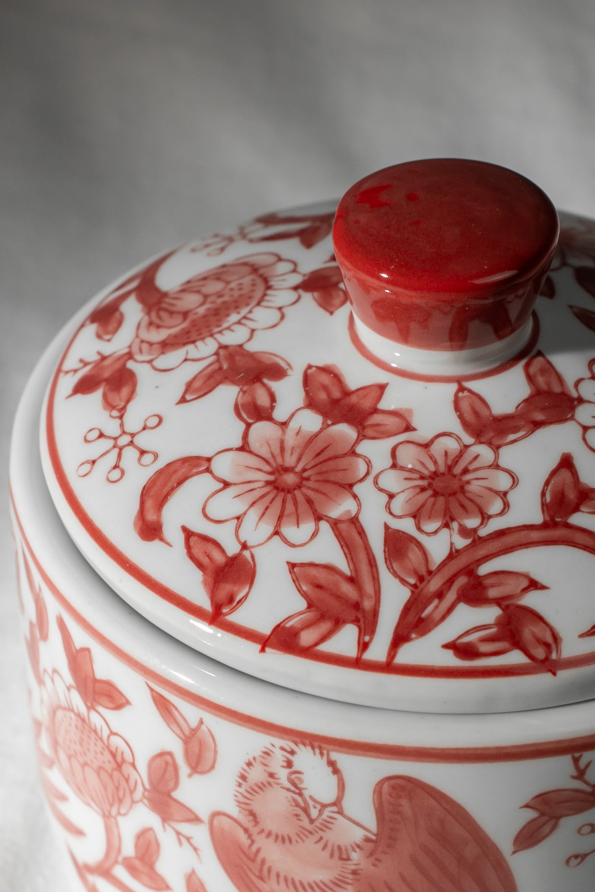 Terracotta Red Ceramic Jar with Lid – 12 cm