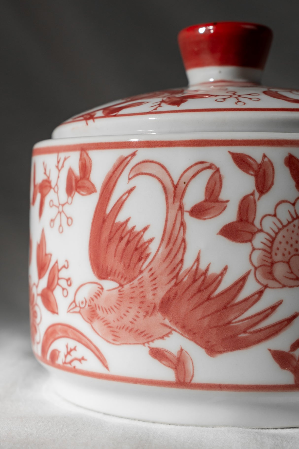 Terracotta Red Ceramic Jar with Lid – 12 cm