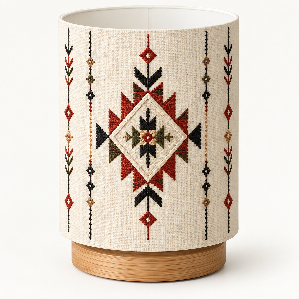 Heritage Chevron Table Lamp