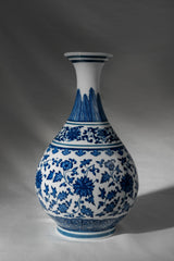 Floral Harmony Ceramic Vase – 23 cm