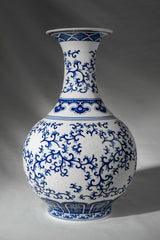 Royal Vine Ceramic Vase – 25 cm