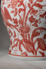 Terracotta Red Ceramic Jar with Lid – 32 cm