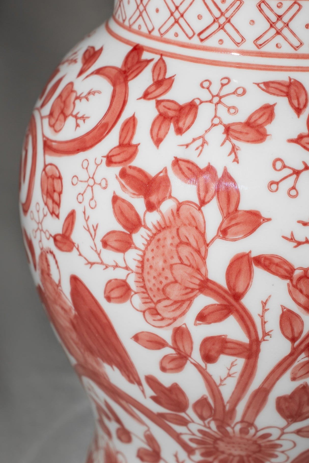 Terracotta Red Ceramic Jar with Lid – 32 cm