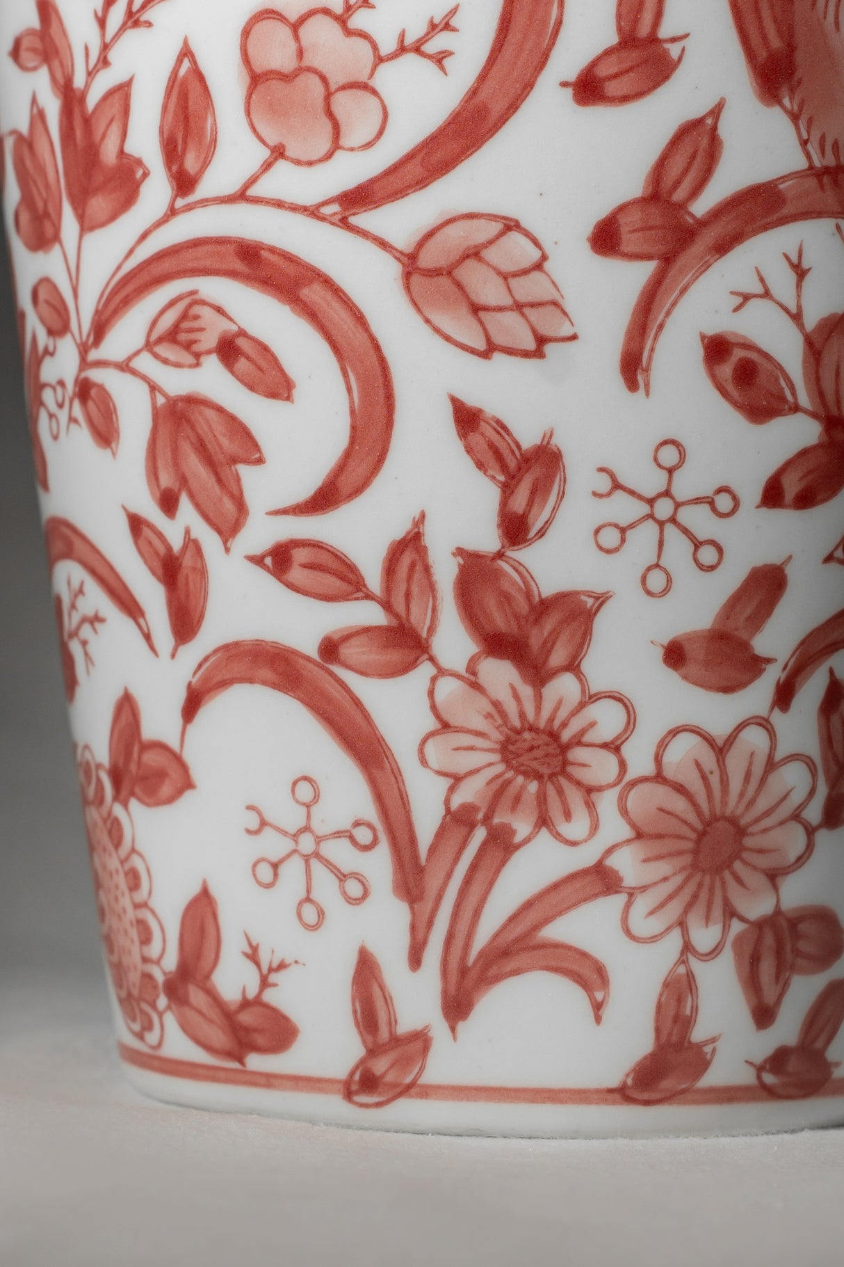 Terracotta Red Tall Ceramic Vase – 26 cm