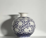 Celestial Round Ceramic Vase – 17 cm