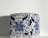 Blue Floral Porcelain Tissue Box – 17 cm
